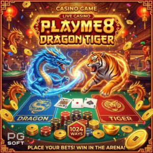 PlayMe8 Dragon Tiger คาสิโนสด